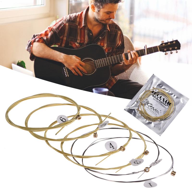 Musical Instrument With Strings - 6 corde di ricambio per chitarra