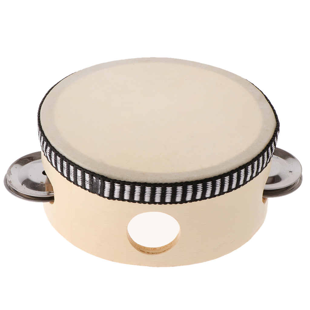Tamburello musicale in legno S - Musical Instrument Tambourine recensione e prezzo