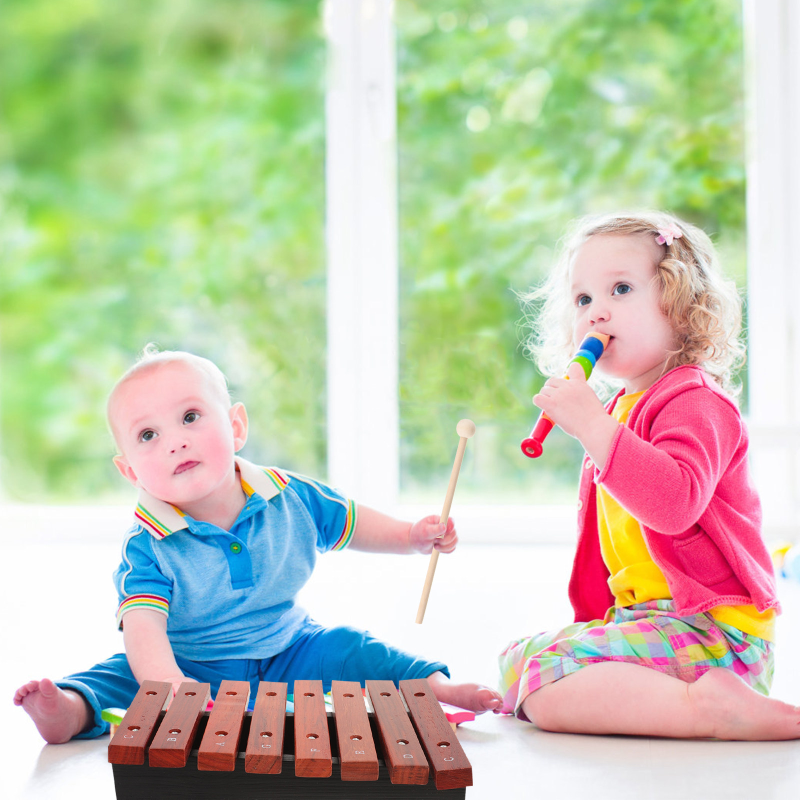 Xilofono in Legno a 8 Toni, St - Musical Instrument Glockenspiel recensione e prezzo