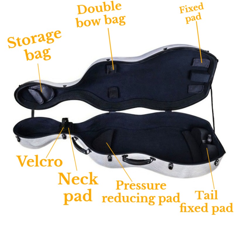 Custodia per violoncello in fi - Musical Instrument Cello recensione e prezzo