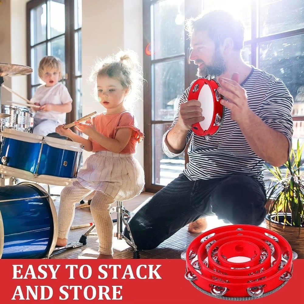 Tamburo a Mano con Sonagli in  - Musical Instrument Tambourine recensione e prezzo