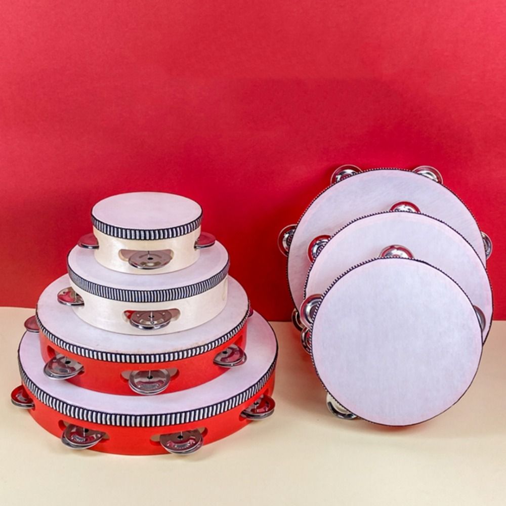 Tamburo a Mano da 4/6/8/10 Pol - Musical Instrument Tambourine recensione e prezzo