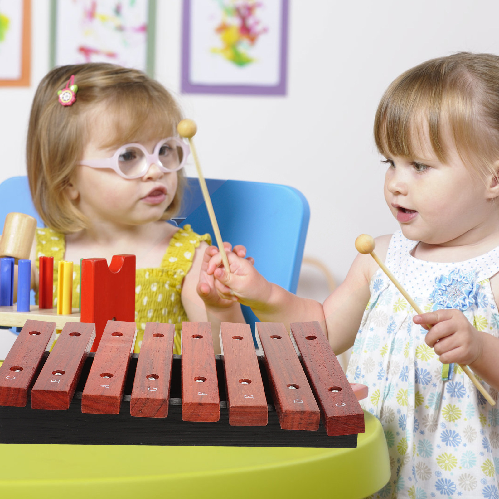 Xilofono in Legno a 8 Note, St - Musical Instrument Glockenspiel recensione e prezzo