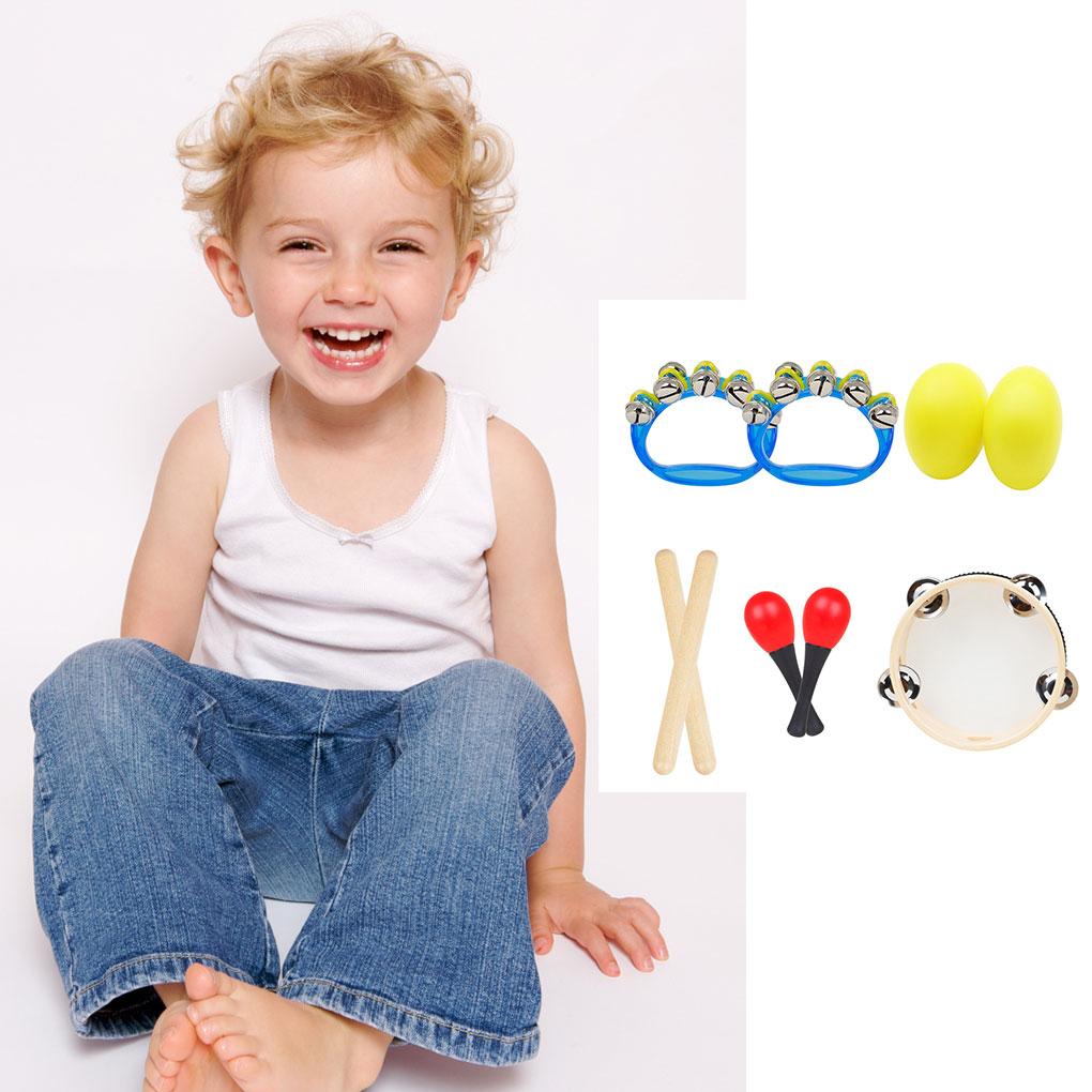 Set di batterie per bambini co - Musical Instrument Tambourine recensione e prezzo
