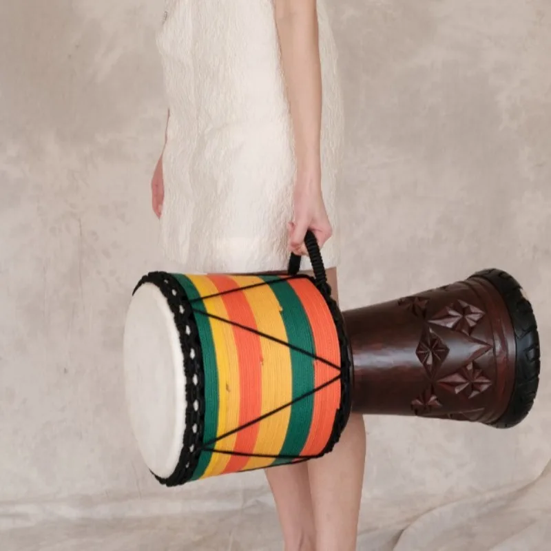 Tamburo africano in mogano Dje - Musical Instrument Djembe recensione e prezzo
