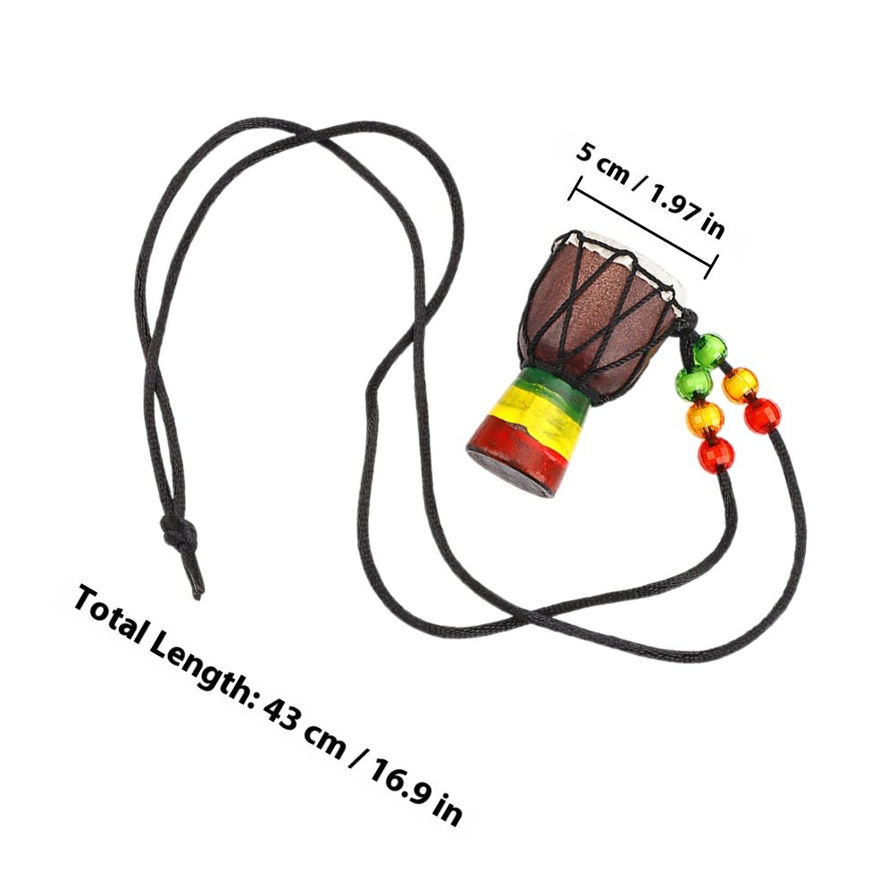 Collana con Mini Tamburo Afric - Musical Instrument Djembe recensione e prezzo