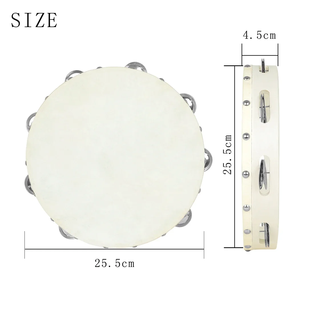 IRIN 10 pollici tamburello tam - Musical Instrument Tambourine recensione e prezzo