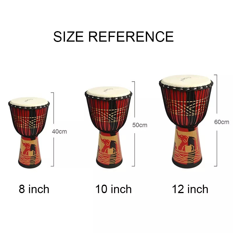 Tamburo Djembe africano da 12  - Musical Instrument Djembe recensione e prezzo