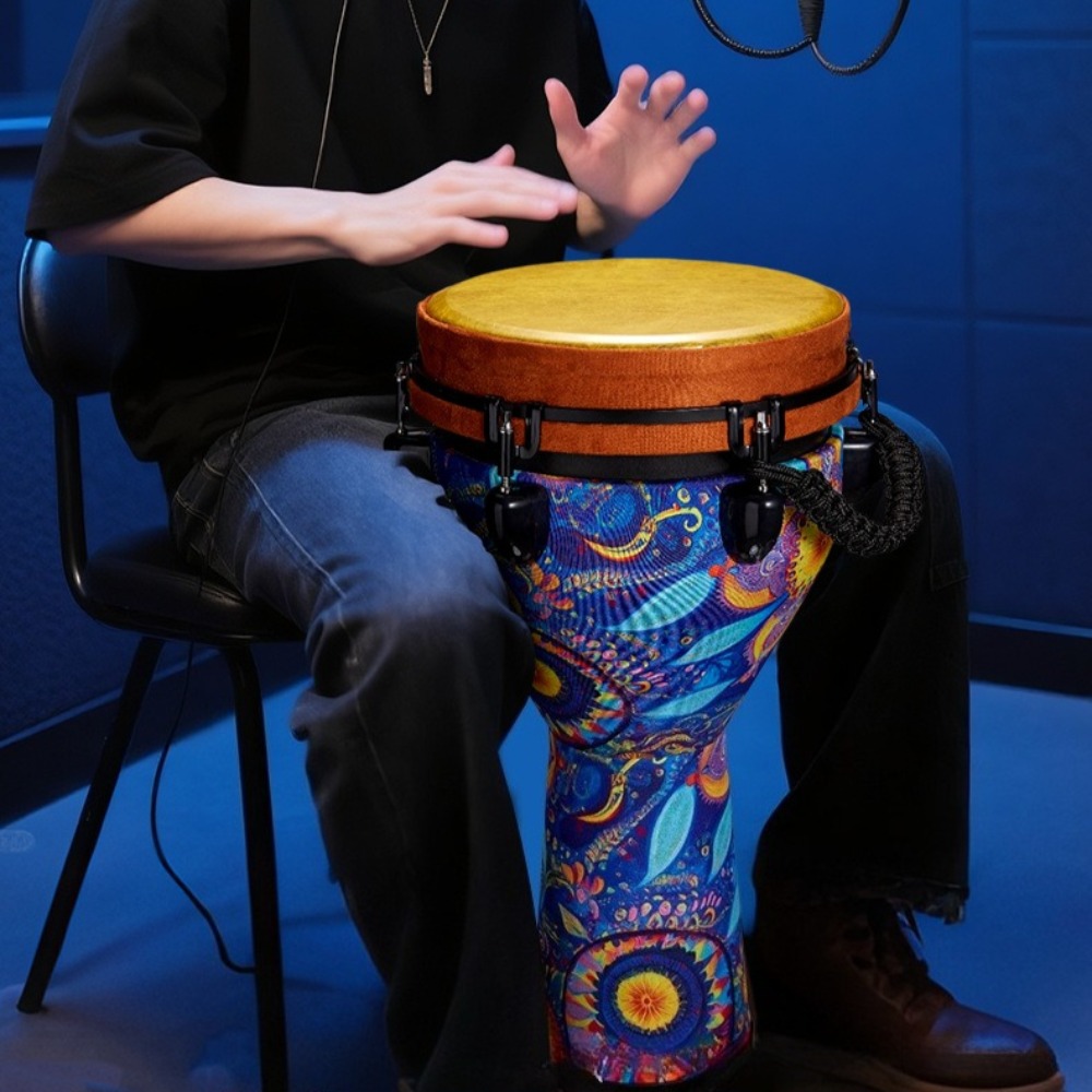 Grande tamburo africano da 10  - Musical Instrument Djembe recensione e prezzo